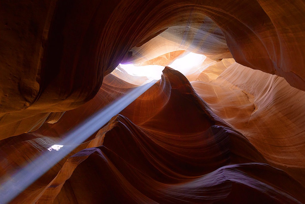 Photo of an Upper Antelope Slot Canyon by visionbypixels.com