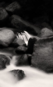 Merced River Black & White I