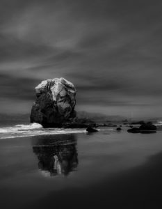 Shoreline at Mile Rock Beach